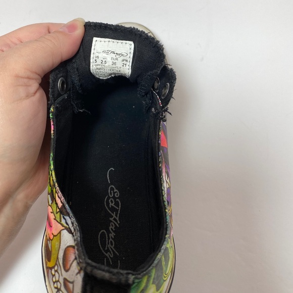 Rare - Ed Hardy - Vintage - Women's Shoes Size: 5 - Picture 11 of 12